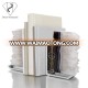 Hot selling custom bookend, promotion crystal bookend, office table agate bookend